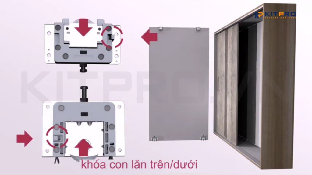 Hướng Dẫn Lắp Đặt Ray Cửa Lùa KITPRO